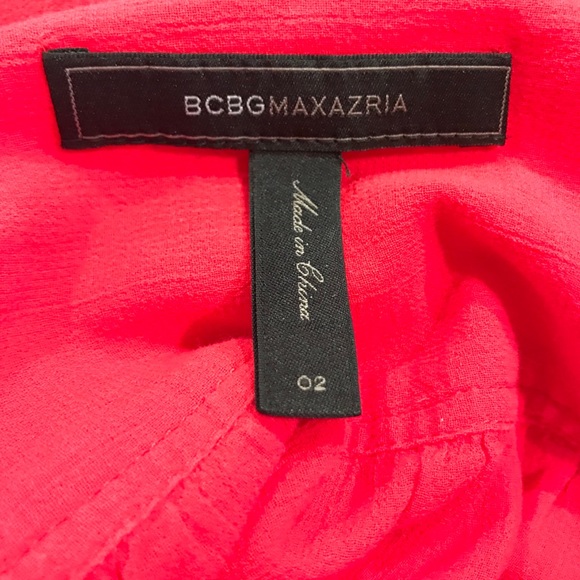 BCBGMAXAZRIA Lauryn Lipstick Red Dress - Picture 12 of 15